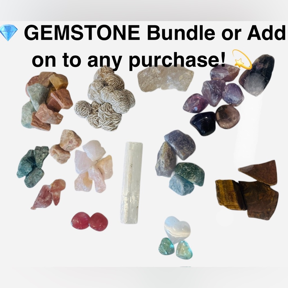 ✨ Create Your Own Healing Crystals Bundle or Add-on to another order 💎